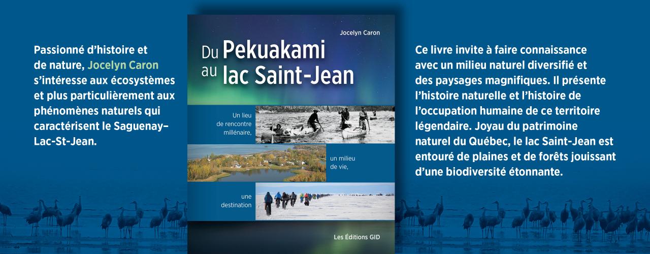 Bandon du nouveau livre Du Pekuakami au lac Saint-Jean